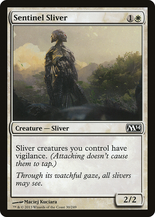 Sentinel Sliver (M14-030) - Magic 2014 Foil