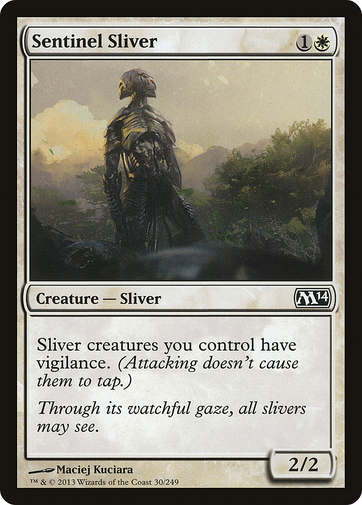 Sentinel Sliver (M14-030) - Magic 2014