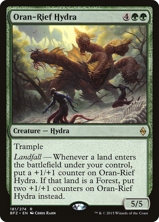 Oran-Rief Hydra (BFZ-181) - Battle for Zendikar