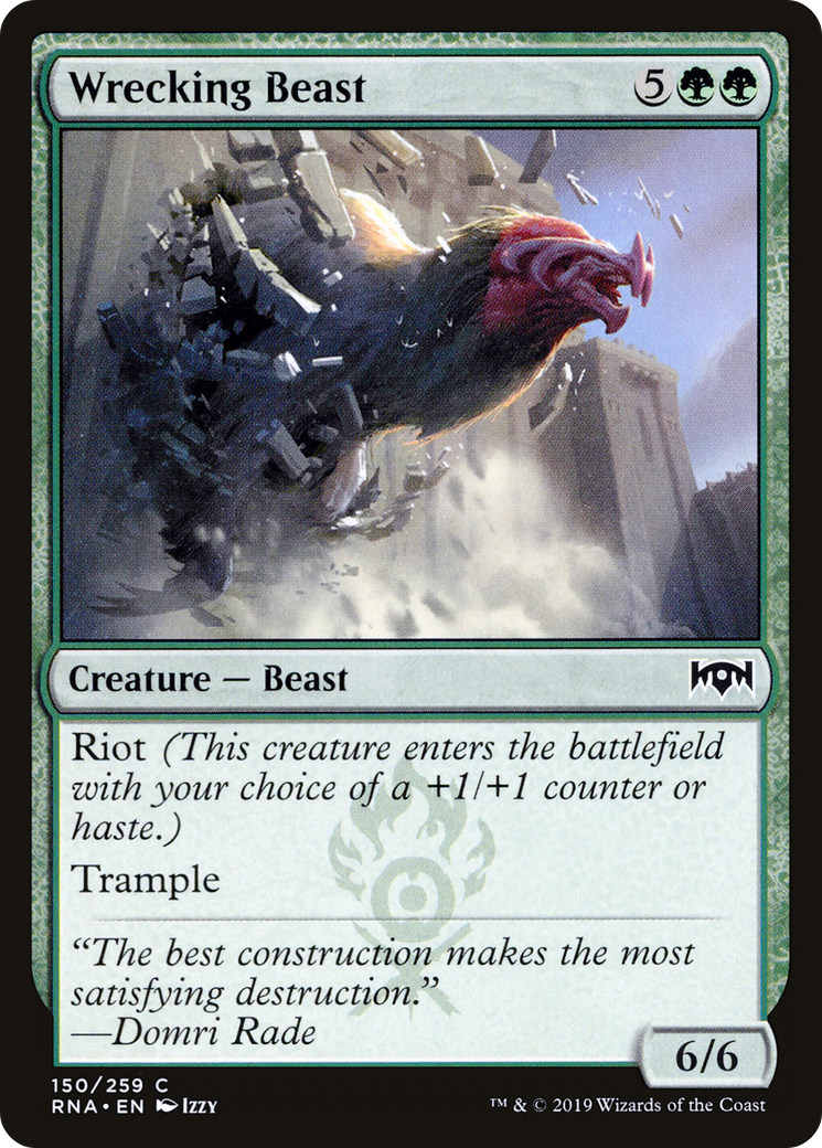 Wrecking Beast (RNA-150) - Ravnica Allegiance