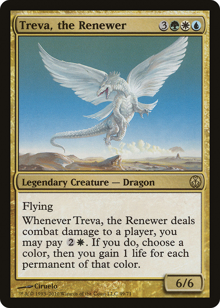 Treva, the Renewer (DDE-049) - Duel Decks: Phyrexia vs. the Coalition