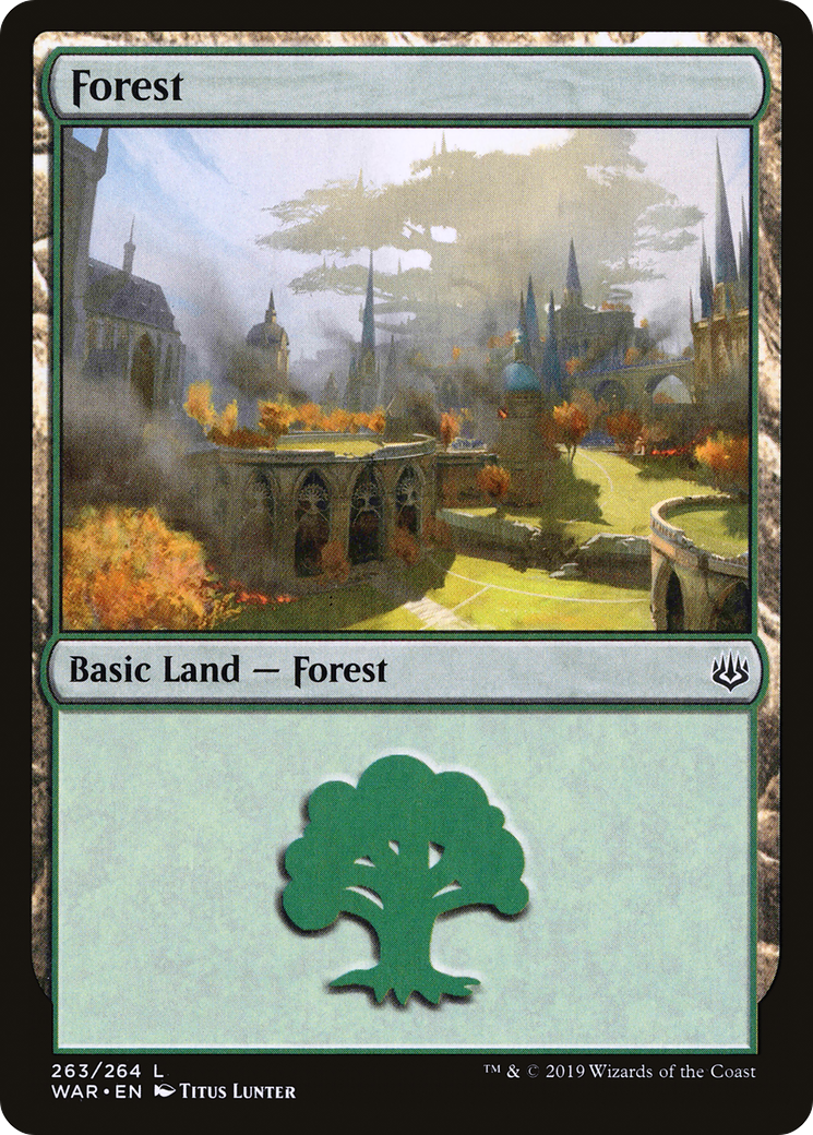 Forest (WAR-263) - War of the Spark Foil