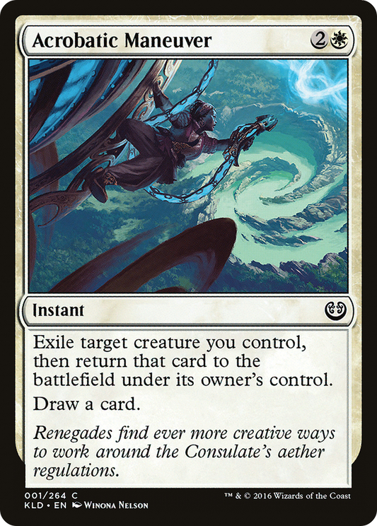 Acrobatic Maneuver (KLD-001) - Kaladesh Foil