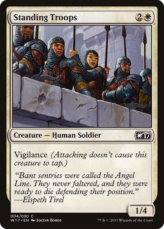 Standing Troops (W17-004) - Welcome Deck 2017