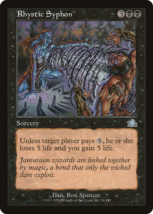 Rhystic Syphon (PCY-076) - Prophecy Foil