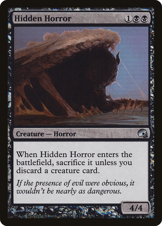 Hidden Horror (PD3-002) - Premium Deck Series: Graveborn Foil