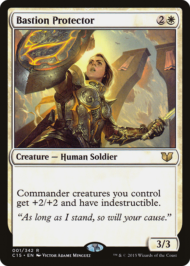 Bastion Protector (C15-001) - Commander 2015