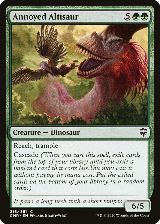 Annoyed Altisaur (CMR-216) - Commander Legends