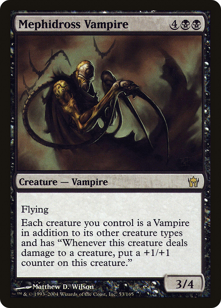 Mephidross Vampire (5DN-053) - Fifth Dawn Foil