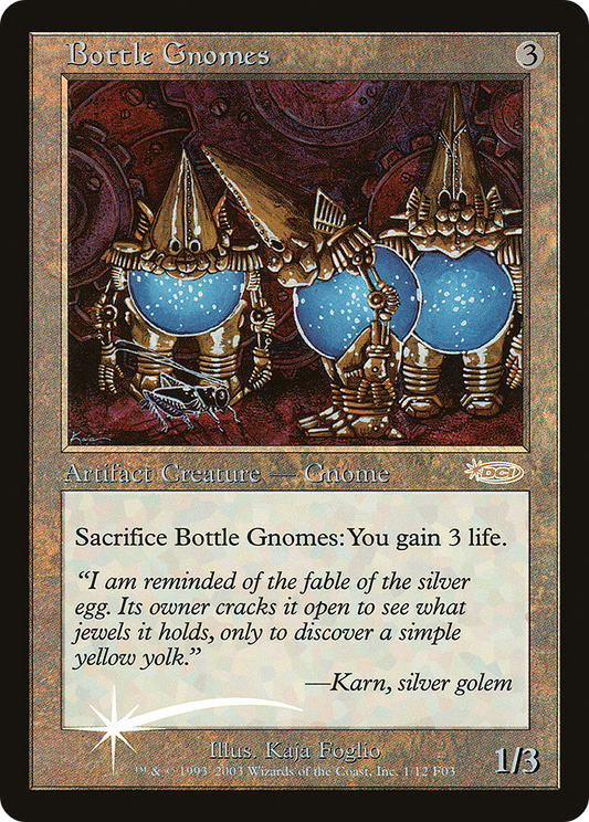 Bottle Gnomes (FNM-001) - Friday Night Magic 2003 Foil