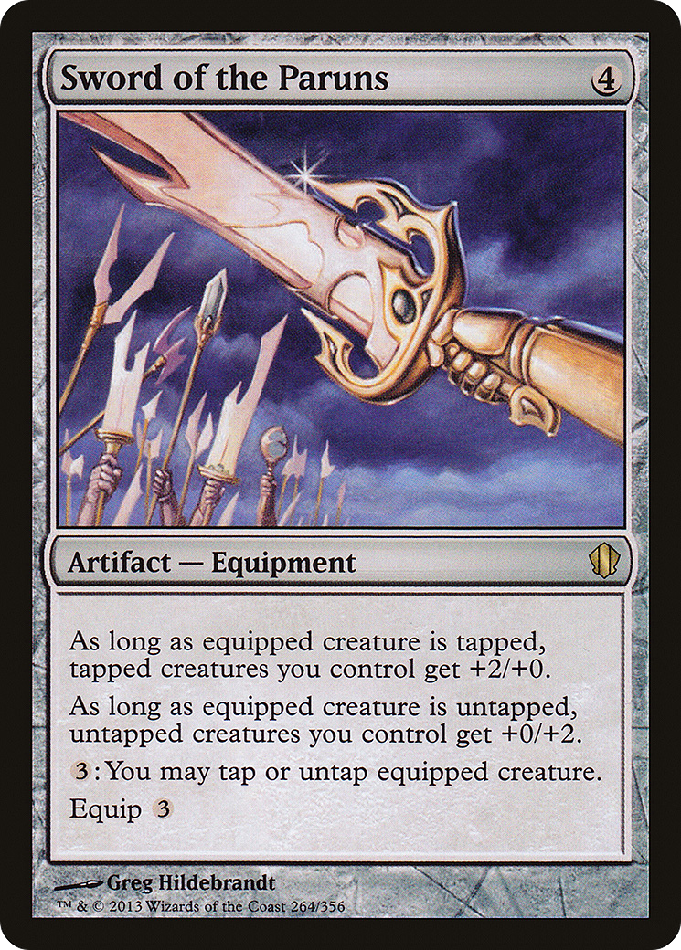 Sword of the Paruns (C13-264) - Commander 2013