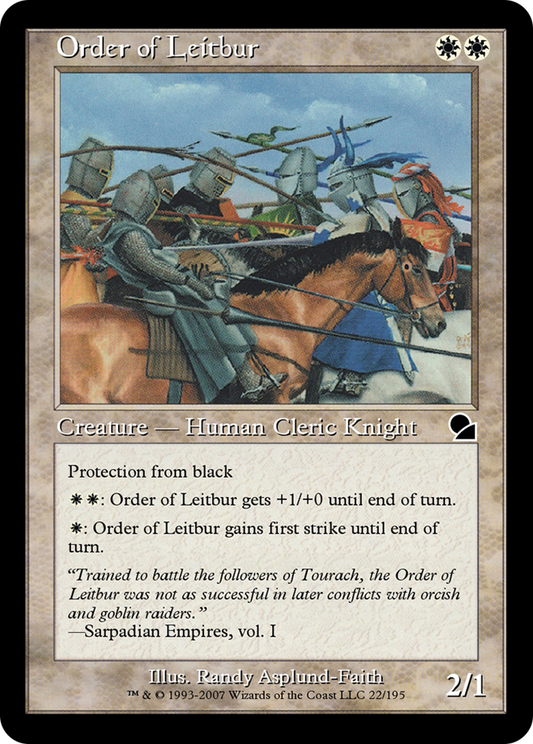 Order of Leitbur (ME1-022) - Masters Edition