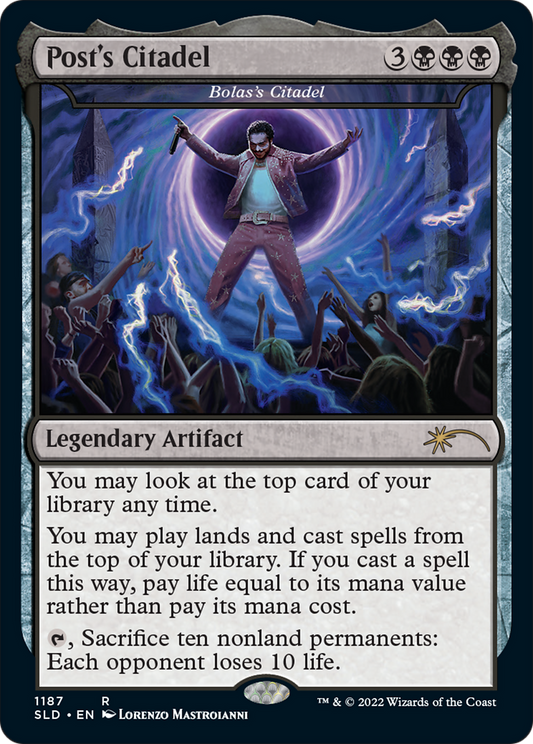 Bolas's Citadel (SLD-1187) - Secret Lair Drop / Post's Citadel Foil