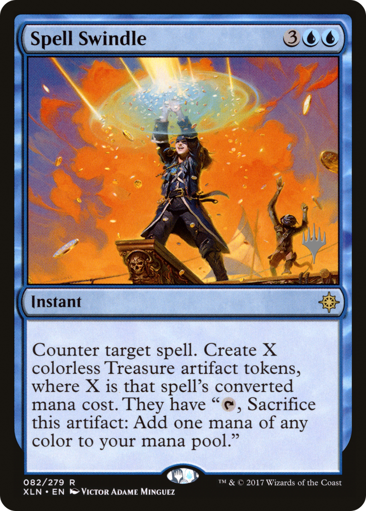 Spell Swindle (PXLN-82P) - Ixalan Promos