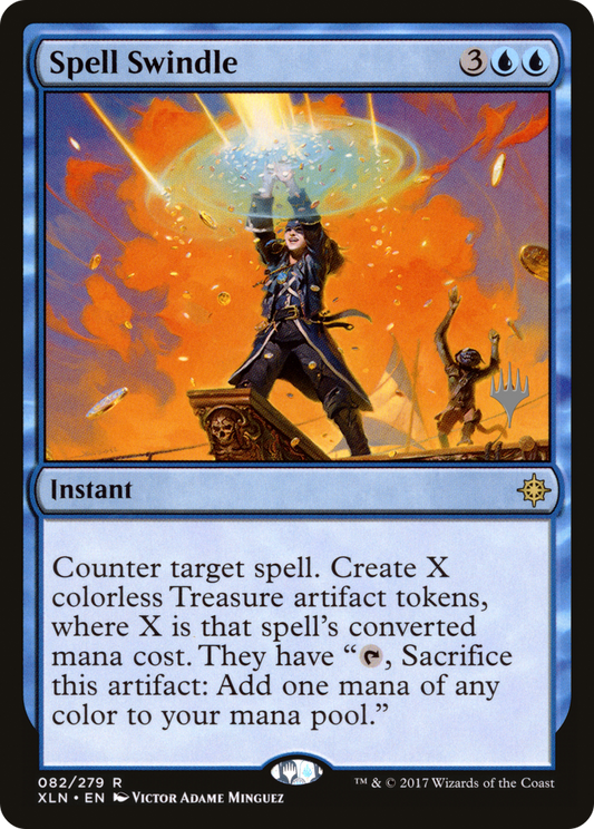 Spell Swindle (PXLN-82P) - Ixalan Promos Foil