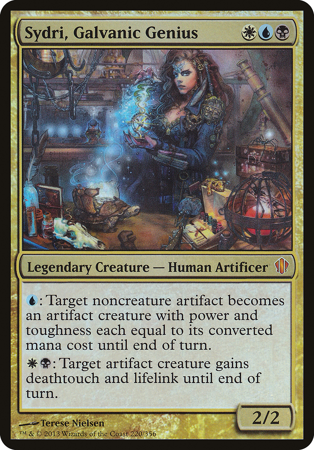 Sydri, Galvanic Genius (OC13-220) - Commander 2013 Oversized Foil