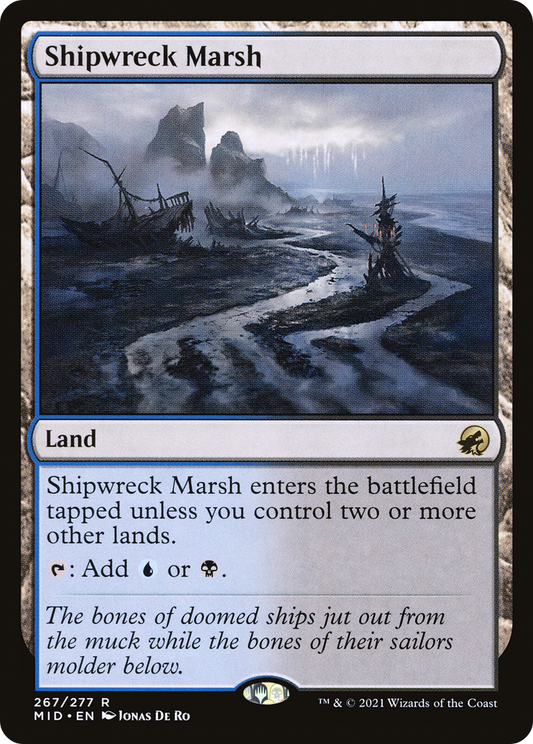 Shipwreck Marsh (MID-267) - Innistrad: Midnight Hunt Foil