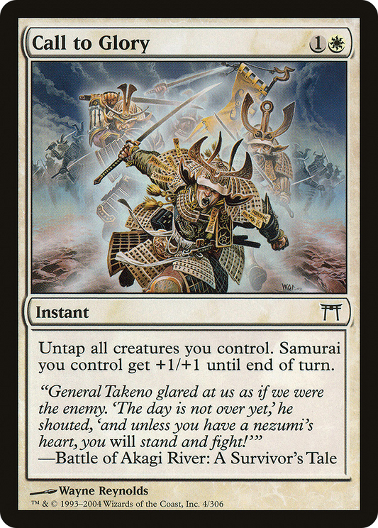 Call to Glory (CHK-004) - Champions of Kamigawa