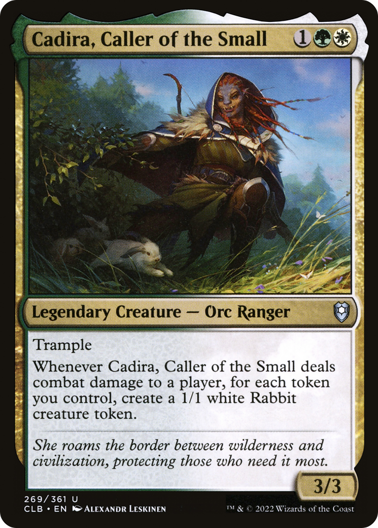 Cadira, Caller of the Small (CLB-269) - Commander Legends: Battle for Baldur's Gate Foil