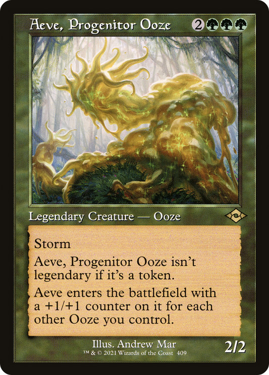 Aeve, Progenitor Ooze (MH2-409) - Modern Horizons 2 Foil