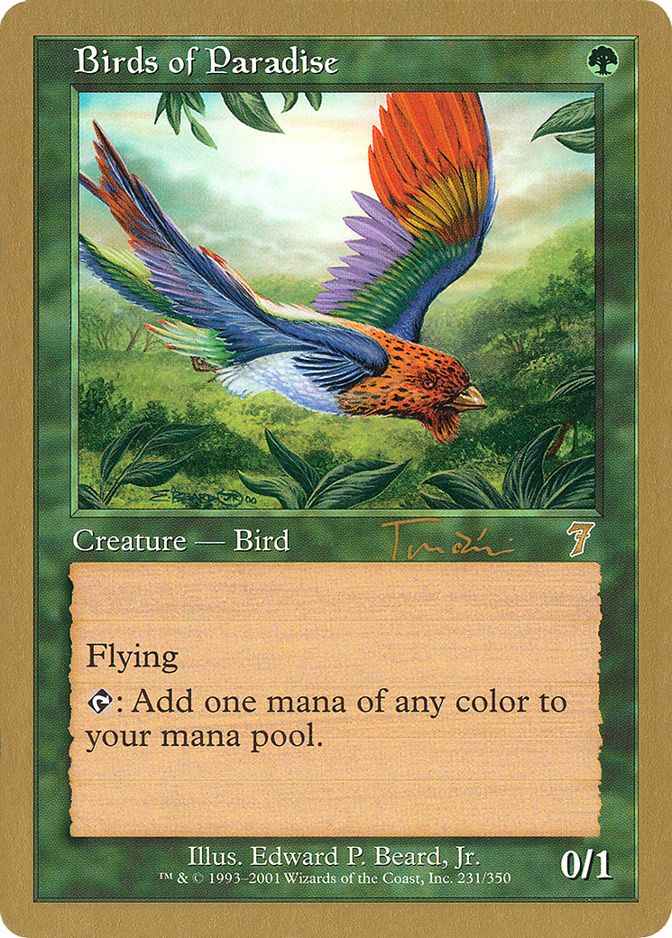 Birds of Paradise (WC01-JT231) - World Championship Decks 2001