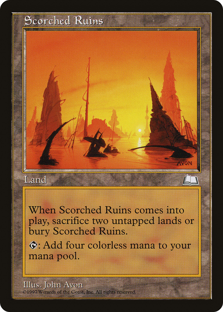 Scorched Ruins (WTH-166) - Weatherlight