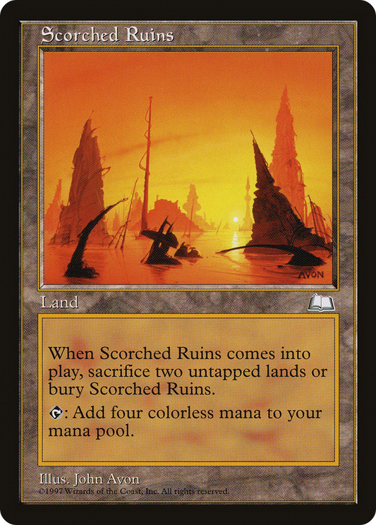 Scorched Ruins (WTH-166) - Weatherlight