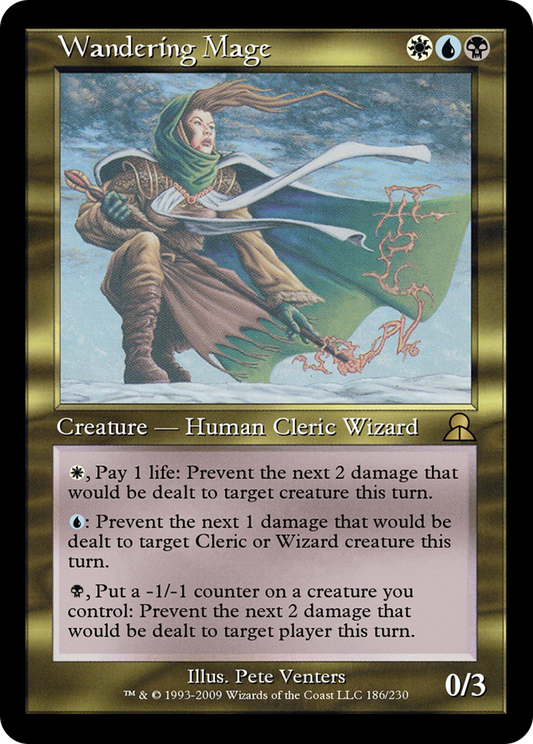 Wandering Mage (ME3-186) - Masters Edition III Foil