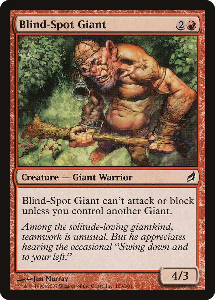 Blind-Spot Giant (LRW-153) - Lorwyn