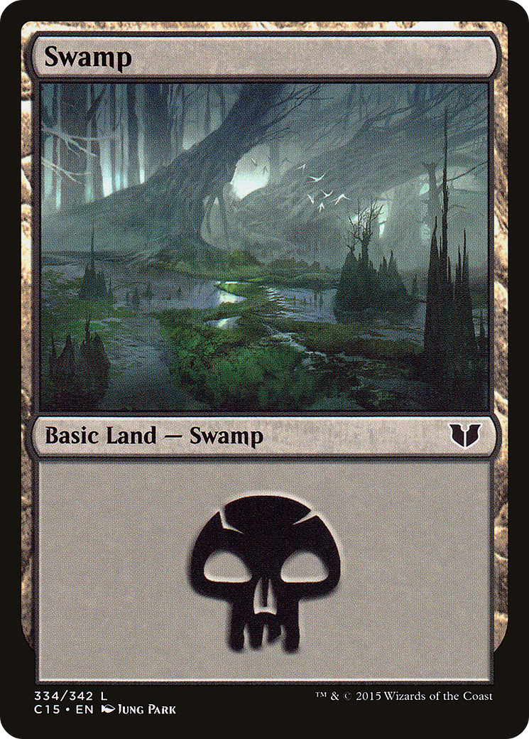 Swamp (C15-334) - Commander 2015