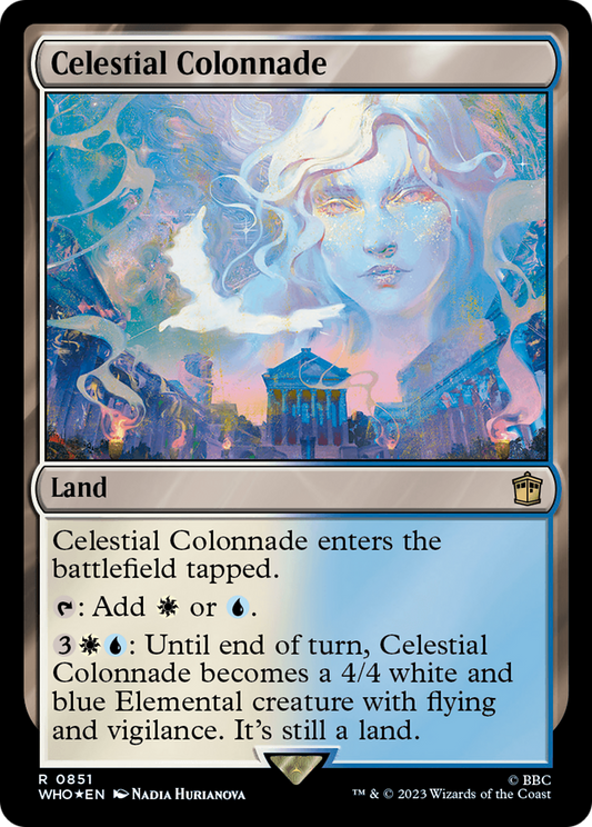 Celestial Colonnade (WHO-851) - Doctor Who Foil