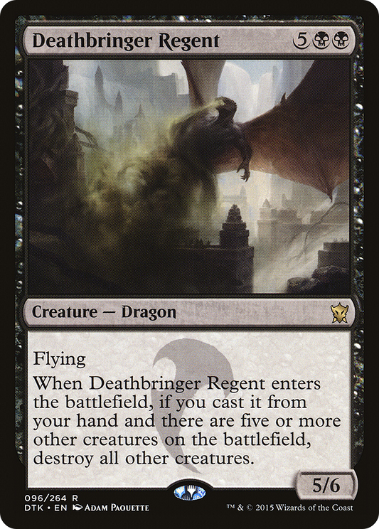 Deathbringer Regent (DTK-096) - Dragons of Tarkir Foil