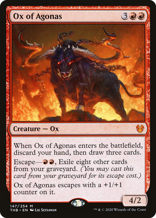 Ox of Agonas (THB-147) - Theros Beyond Death Foil