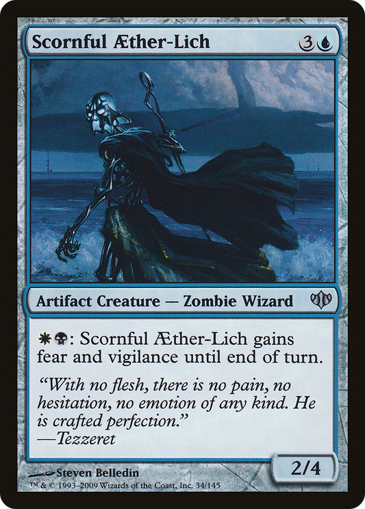 Scornful Aether-Lich (CON-034) - Conflux