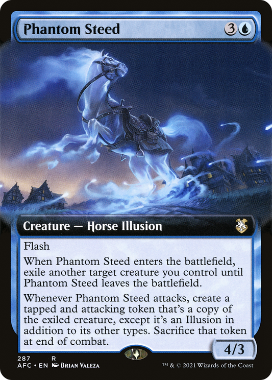 Phantom Steed (AFC-287) - Forgotten Realms Commander: (Extended Art)