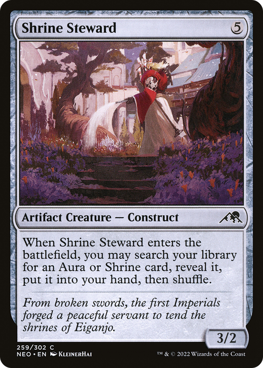 Shrine Steward (NEO-259) - Kamigawa: Neon Dynasty