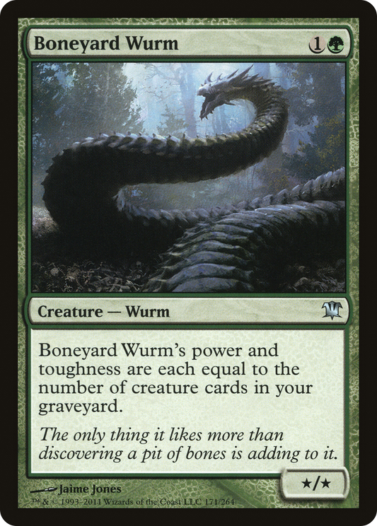 Boneyard Wurm (ISD-171) - Innistrad