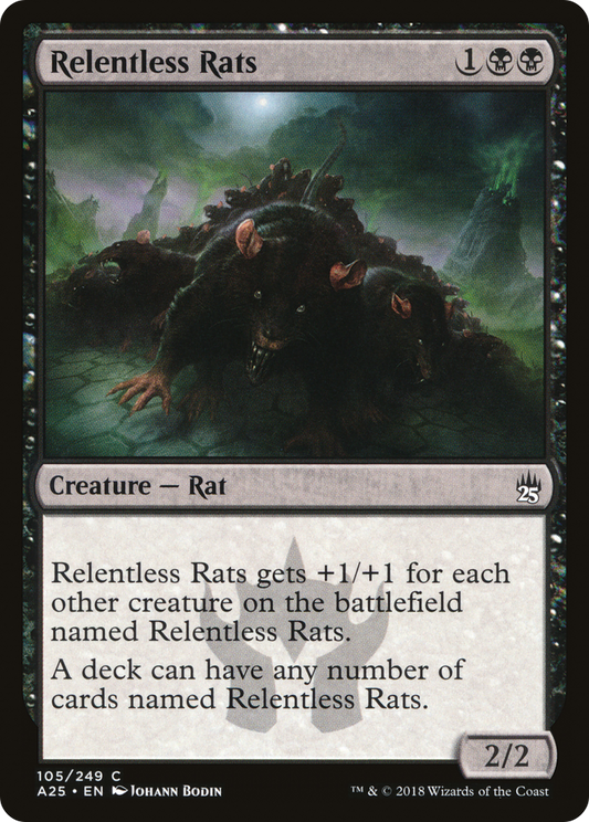 Relentless Rats (A25-105) - Masters 25