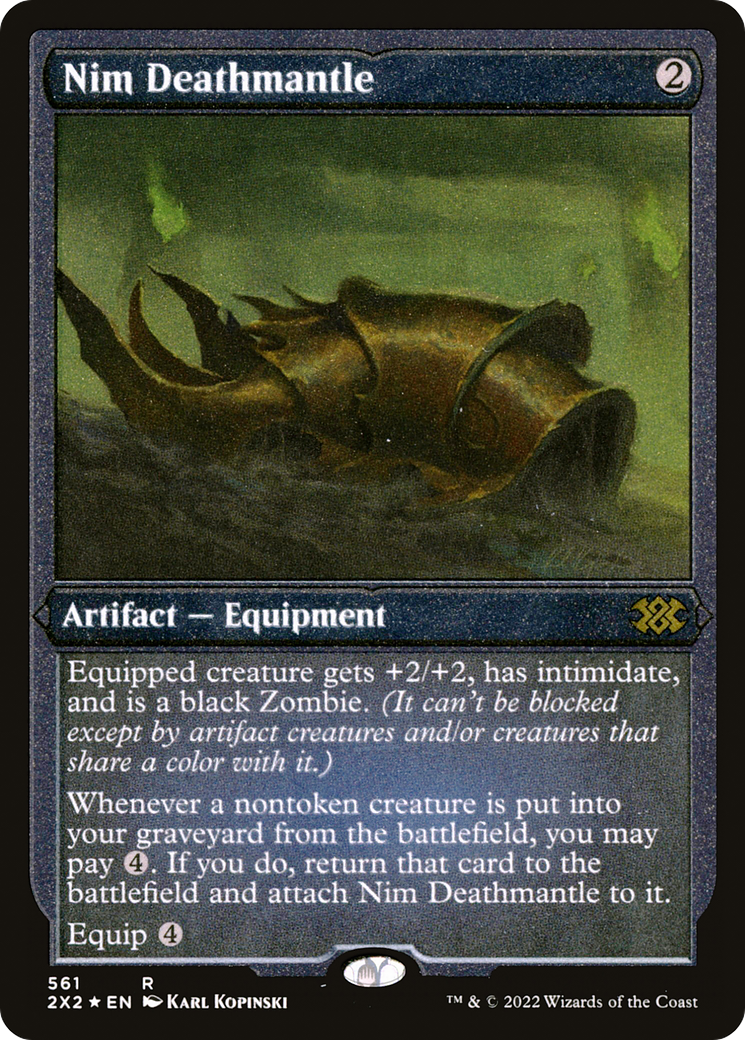 Nim Deathmantle (2X2-561) - Double Masters 2022 Etched Foil