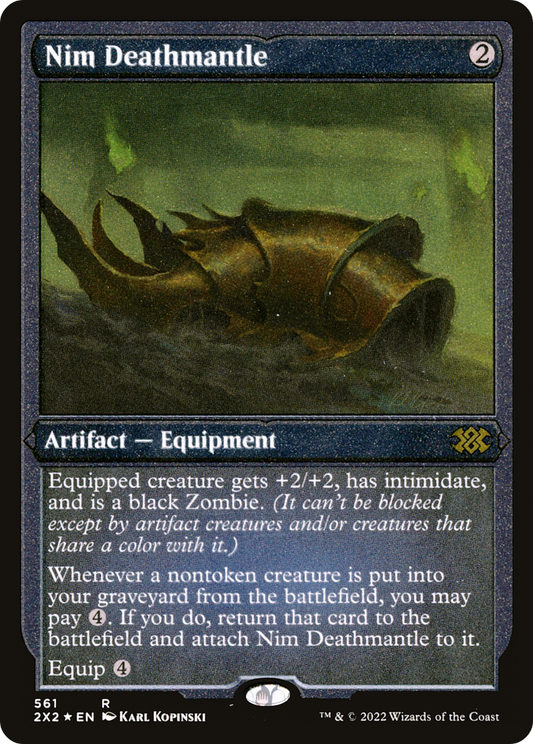 Nim Deathmantle (2X2-561) - Double Masters 2022 Etched Foil