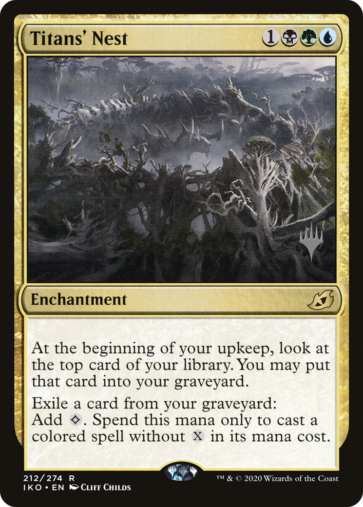 Titans' Nest (PPIKO-212P) - Ikoria: Lair of Behemoths Promos Foil (Promo Pack)