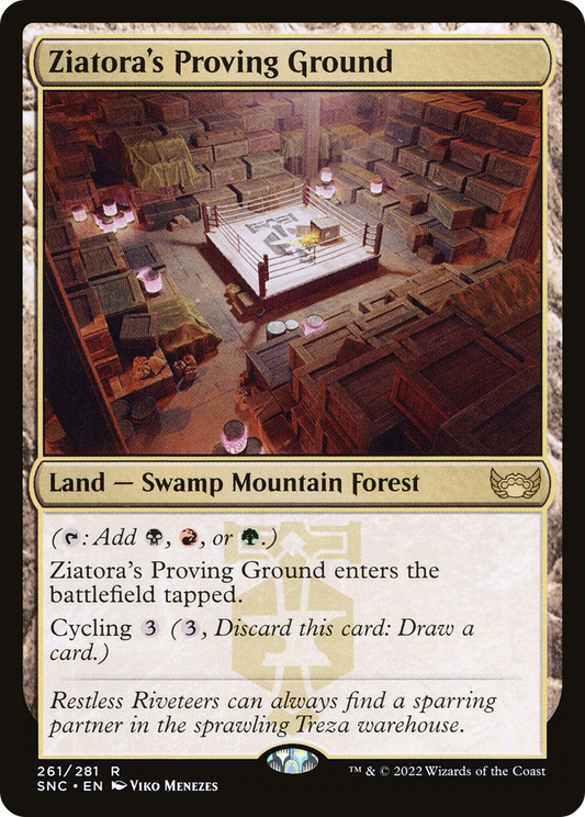 Ziatora's Proving Ground (SNC-261) - Streets of New Capenna Foil