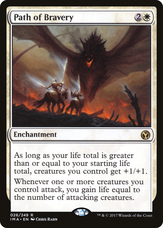 Path of Bravery (IMA-026) - Iconic Masters Foil