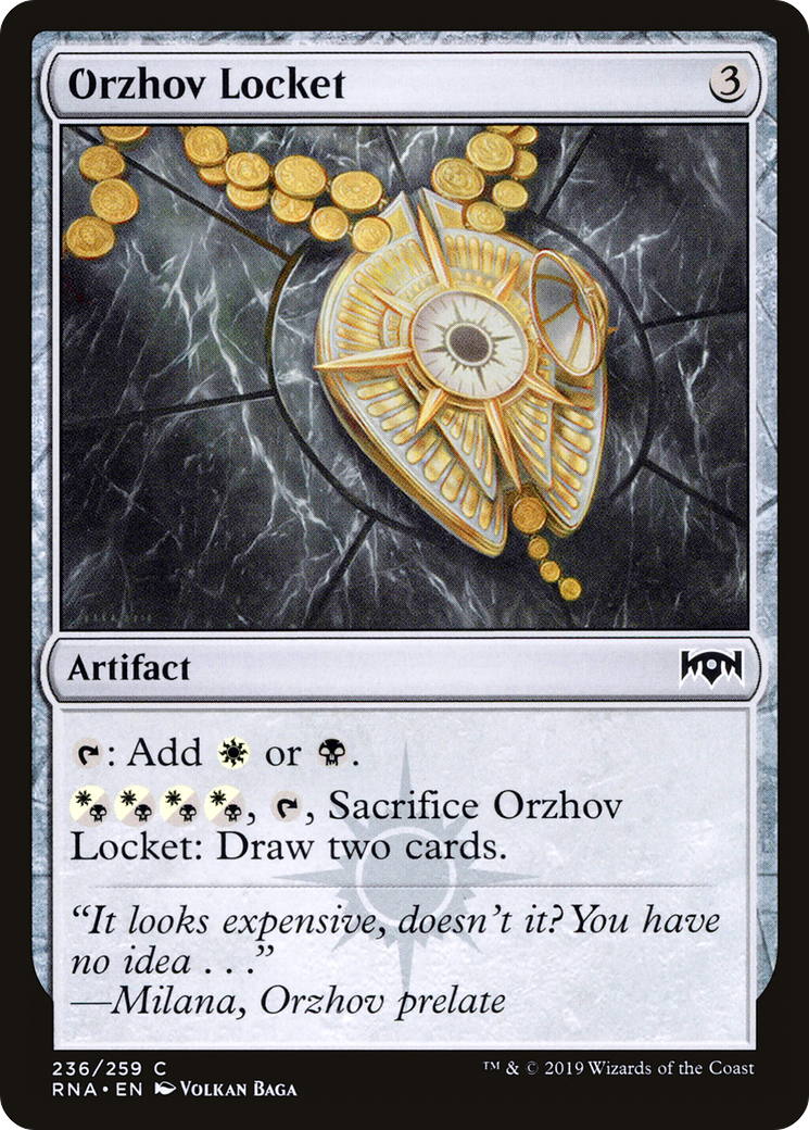 Orzhov Locket (RNA-236) - Ravnica Allegiance Foil