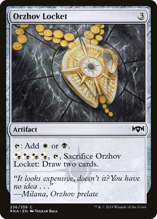 Orzhov Locket (RNA-236) - Ravnica Allegiance Foil