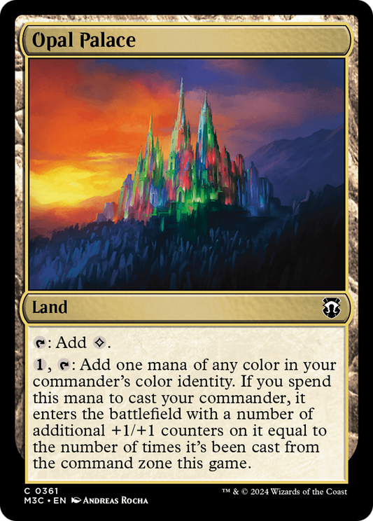 Opal Palace (M3C-361) - Modern Horizons 3 Commander Foil