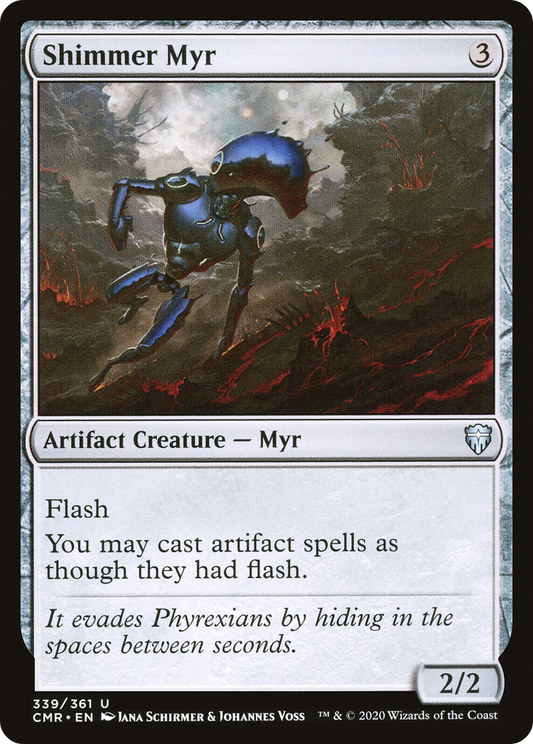 Shimmer Myr (CMR-339) - Commander Legends Foil