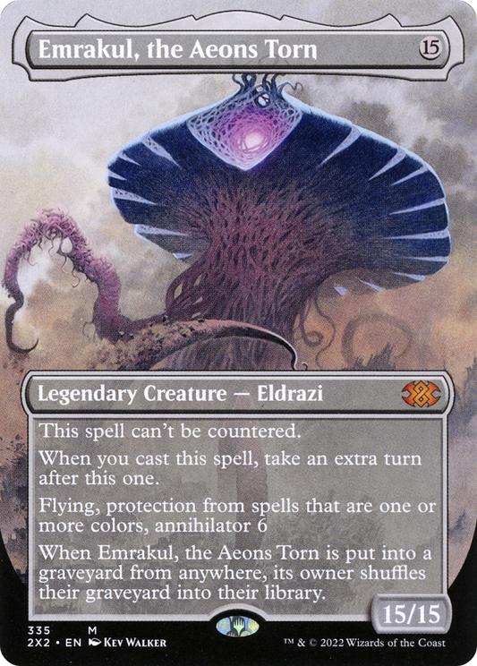 Emrakul, the Aeons Torn (2X2-335) - Double Masters 2022 (Borderless)