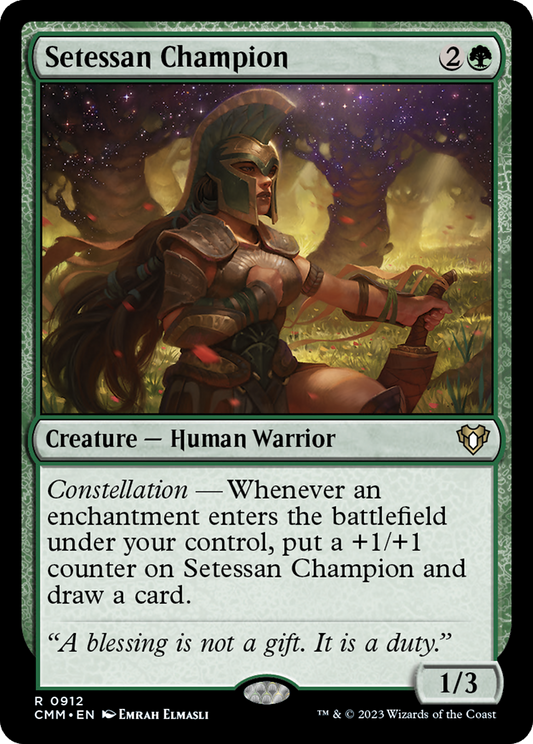 Setessan Champion (CMM-912) - Commander Masters