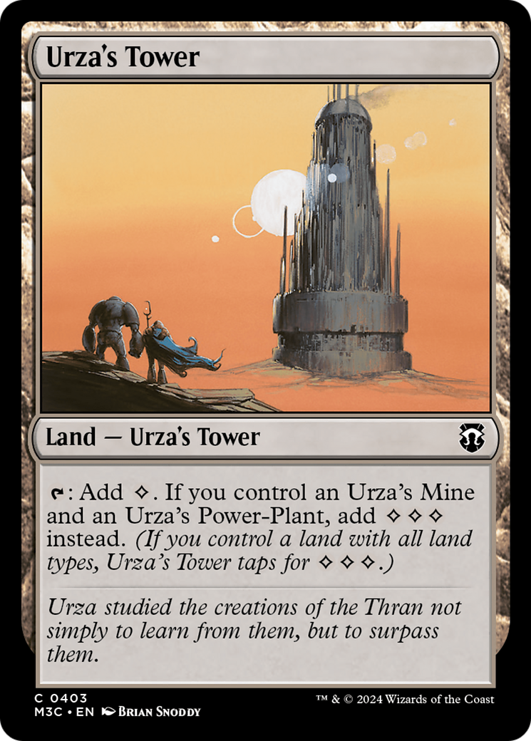 Urza's Tower (M3C-403) - Modern Horizons 3 Commander Foil